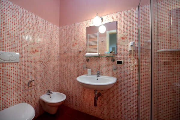 Villa Carola Gallipoli Camera Classic bagno con doccia e bidet